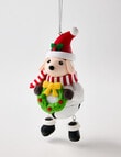 Christmas Shop Claydough Ornament, Sheep with Dangling Legs product photo
