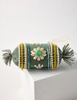 Christmas Shop Velvet Ornament, Candy Green product photo