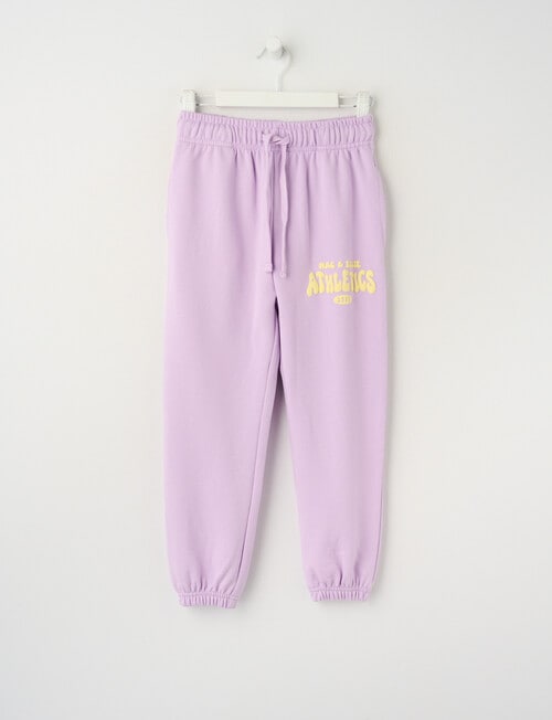 Mac & Ellie Athletics Club Trackpant, Lilac product photo