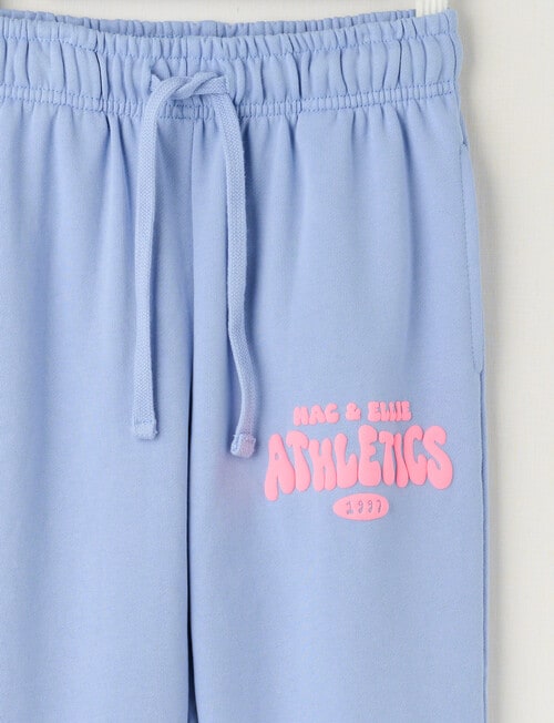 Mac & Ellie Athletics Club Trackpant, Light Cobalt product photo View 02 L