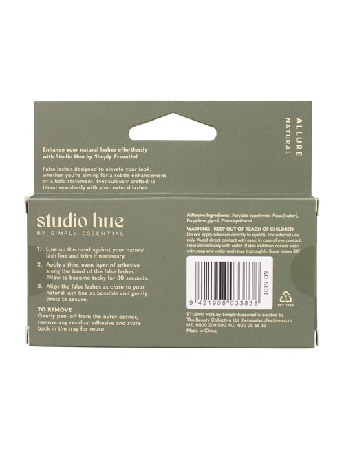 Studio Hue Natural Look Lashes, Allure product photo View 29 L