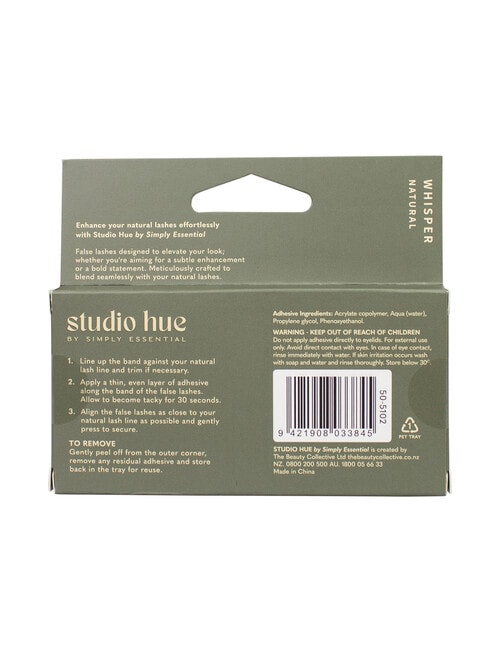 Studio Hue Natural Look Lashes, Whisper product photo View 29 L