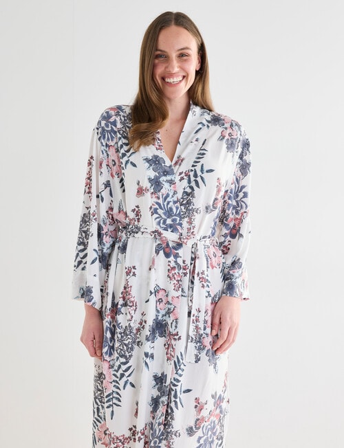 Whistle Sleep Robe, Amethyst Print, 8-22 product photo View 03 L