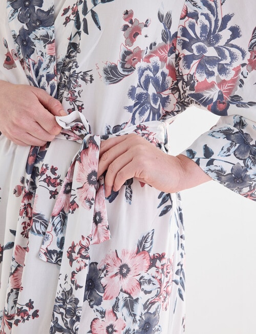 Whistle Sleep Robe, Amethyst Print, 8-22 product photo View 05 L