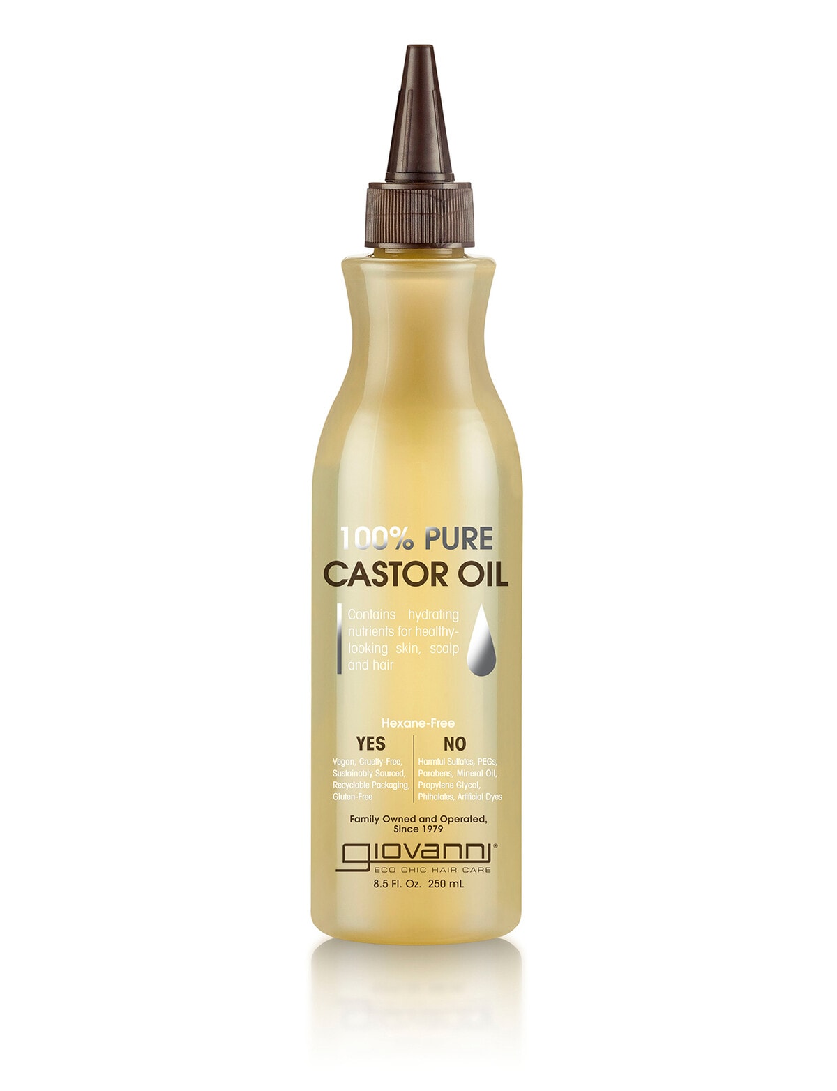Giovanni Smoothing Castor Oil, 250ml
