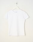 Switch Giselle Short Sleeve Tee, White product photo