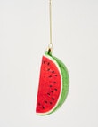 Christmas Shop Glass Ornament, Watermelon product photo View 03 S