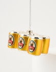 Christmas Shop Glass Ornament, Beer Cans product photo