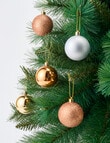 Christmas Shop Metallic Bauble, Set of 24 product photo
