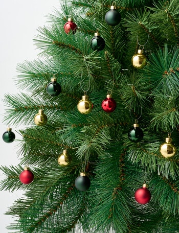 Christmas Shop Glass Mini, Set of 25, Traditional product photo