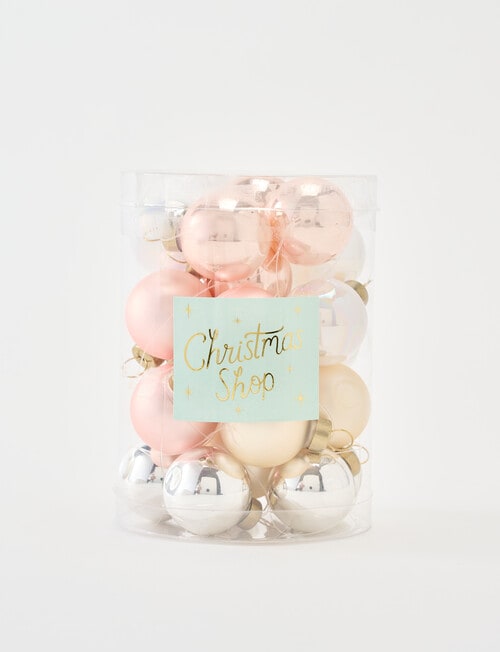 Christmas Shop Glass Mini, Set of 25, Luxe product photo View 02 L