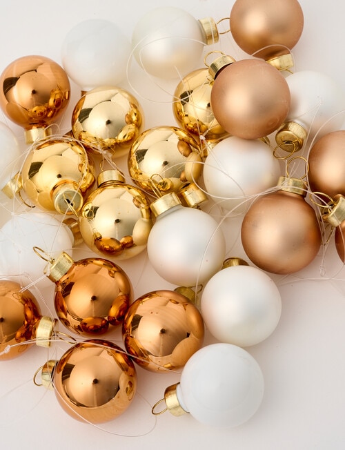 Christmas Shop Glass Mini, Set of 25, Metallic product photo View 03 L