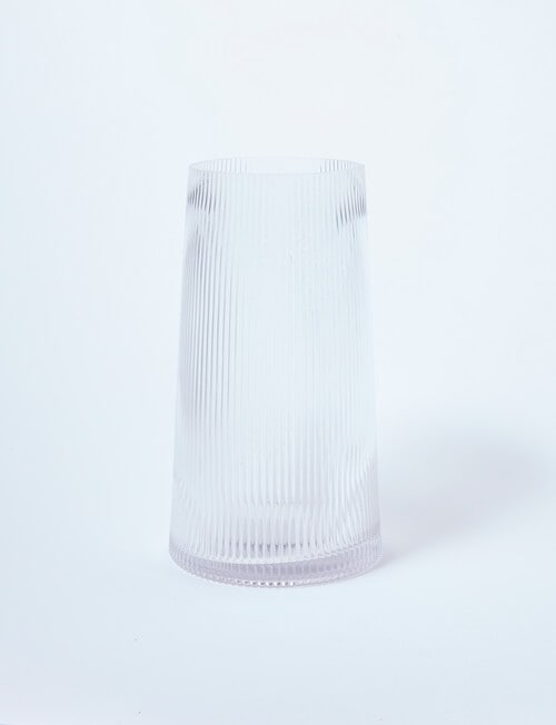 M&Co Napa Glass Vase, Clear, 30cm product photo View 02 L