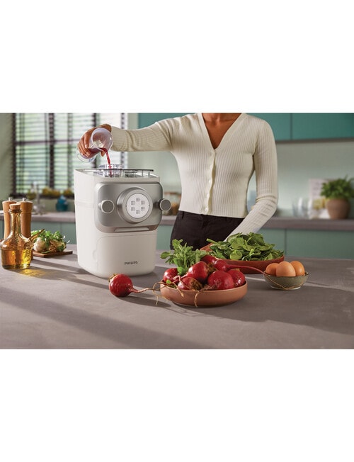 Philips Premium Pasta & Noodle Maker, White, HR2660/00 product photo View 09 L