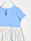 Teeny Weeny Play Time Rib Dress, Iceberg product photo View 02 S