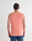 Chisel Ultimate Singlet, Peach product photo View 02 S