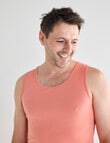 Chisel Ultimate Singlet, Peach product photo View 04 S