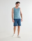 Chisel Ultimate Singlet, Sea Green product photo View 03 S