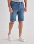 Chisel Extreme Stretch Shorts, Stonewash product photo