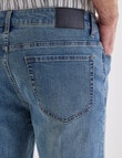 Chisel Extreme Stretch Shorts, Stonewash product photo View 05 S