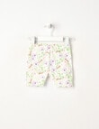Teeny Weeny Play Time Dragon Fly Shorts, Cream product photo