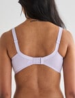 Caprice Cotton Underwire Bra, Orchid, A-D product photo View 02 S