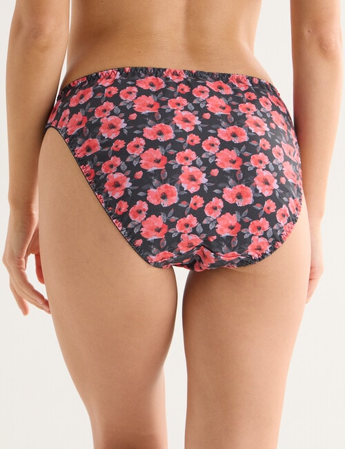 Caprice Cotton 030 Hikini Brief, Poppy product photo View 02 L