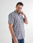 Chisel Mason Short Sleeve Shirt, Navy product photo