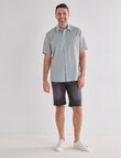 Chisel Mason Short Sleeve Shirt, Sage product photo View 03 S
