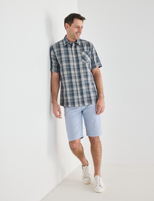 Chisel Mason Short Sleeve Shirt, Sage product photo View 03 L
