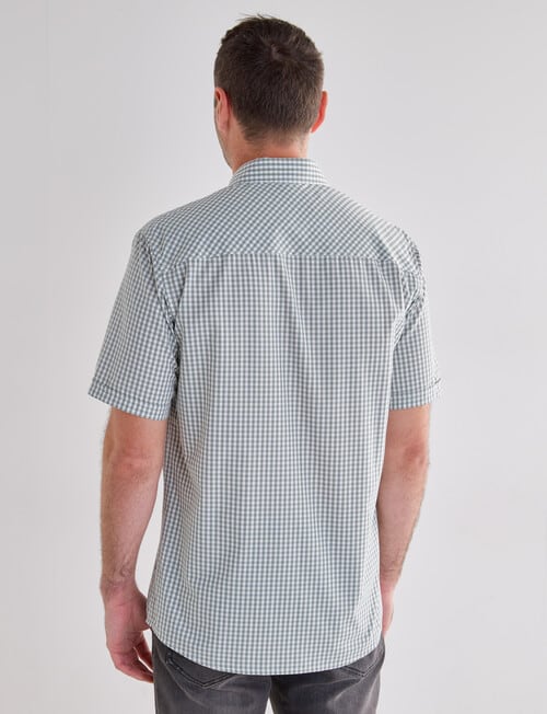 Chisel Mason Short Sleeve Shirt, Sage product photo View 02 L