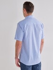 Chisel Mason Short Sleeve Shirt, Blue product photo View 02 S