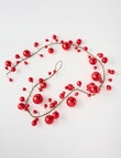 Christmas Shop Bauble Garland, Red product photo