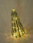 Christmas Shop LED Striped Glass Tree, Small product photo View 04 S
