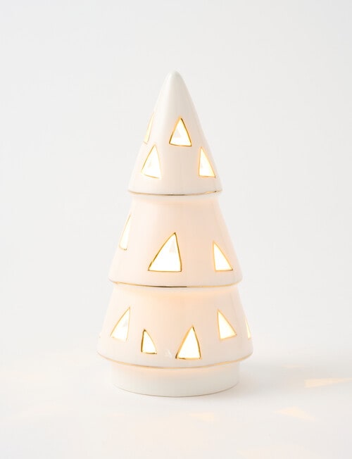 Christmas Shop Ceramic LED Tree, Large product photo