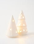 Christmas Shop Ceramic LED Tree, Large product photo View 04 S