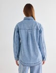 Mineral Sven Studded Denim Jacket, Blue Wash product photo View 02 S