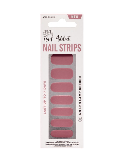 Ardell Nail Addict Strips, Wild Orchid product photo