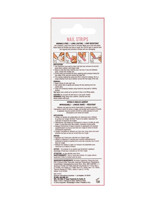 Ardell Nail Addict Strips, Wild Orchid product photo View 04 L