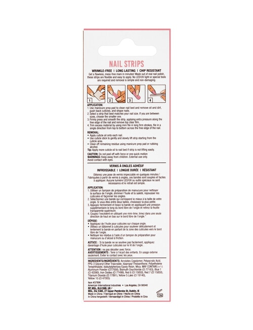 Ardell Nail Addict Strips, Rosey Cheeks product photo View 04 L