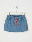 Teeny Weeny Woven Short, Denim Blue product photo
