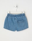 Teeny Weeny Woven Short, Denim Blue product photo View 02 S