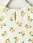 Teeny Weeny Play Time Daisy Short-Sleeve Tee, White product photo View 02 S