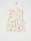 Teeny Weeny Play Time Violet Dress, Green product photo