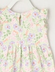 Teeny Weeny Play Time Violet Dress, Green product photo View 02 S