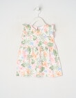 Teeny Weeny Play Time Hibiscus Dress, White product photo