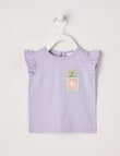 Teeny Weeny Play Time Frill Tee, Purple product photo