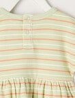 Teeny Weeny Play Time Stripe Peplim Tee, Multi product photo View 02 S
