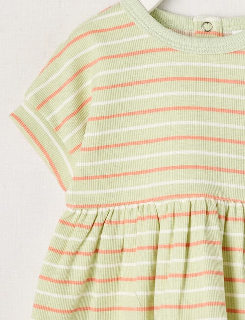Teeny Weeny Play Time Stripe Peplim Tee, Multi product photo View 03 L
