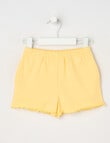 Teeny Weeny Play Time Knit Shorts, Sunbeam product photo